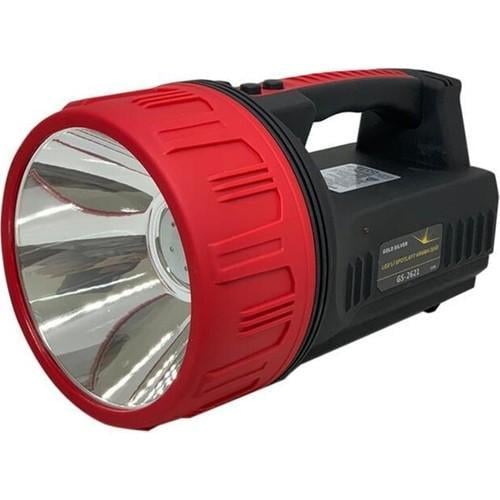 Ліхтар акумуляторний ручний GS-2621 9339 15 Вт Gold Silver (4500184) Ліхтар акумуляторний ручний GS-2621 9339 15 Вт Gold Silver (4500184)