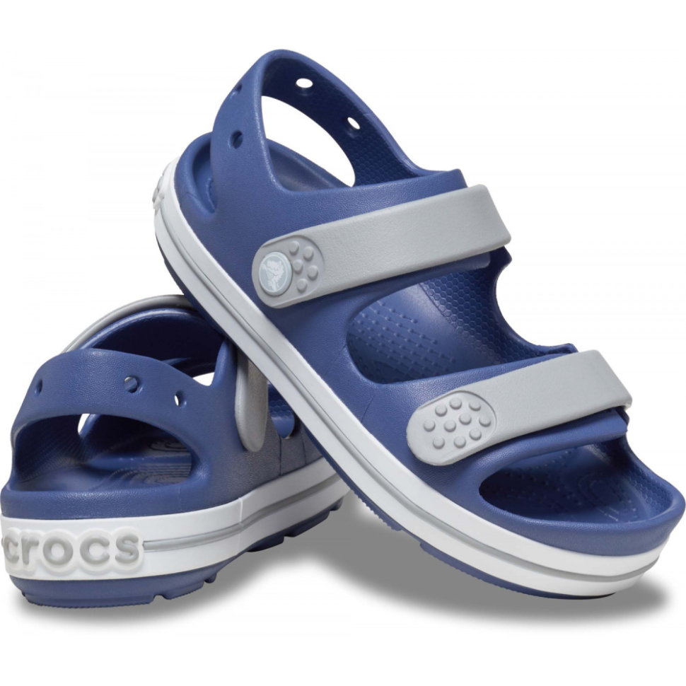 Сандалі для хлопчика Crocs Toddler Crocband Cruiser Sandal kids р. 33/34 Blue Grey (18143)