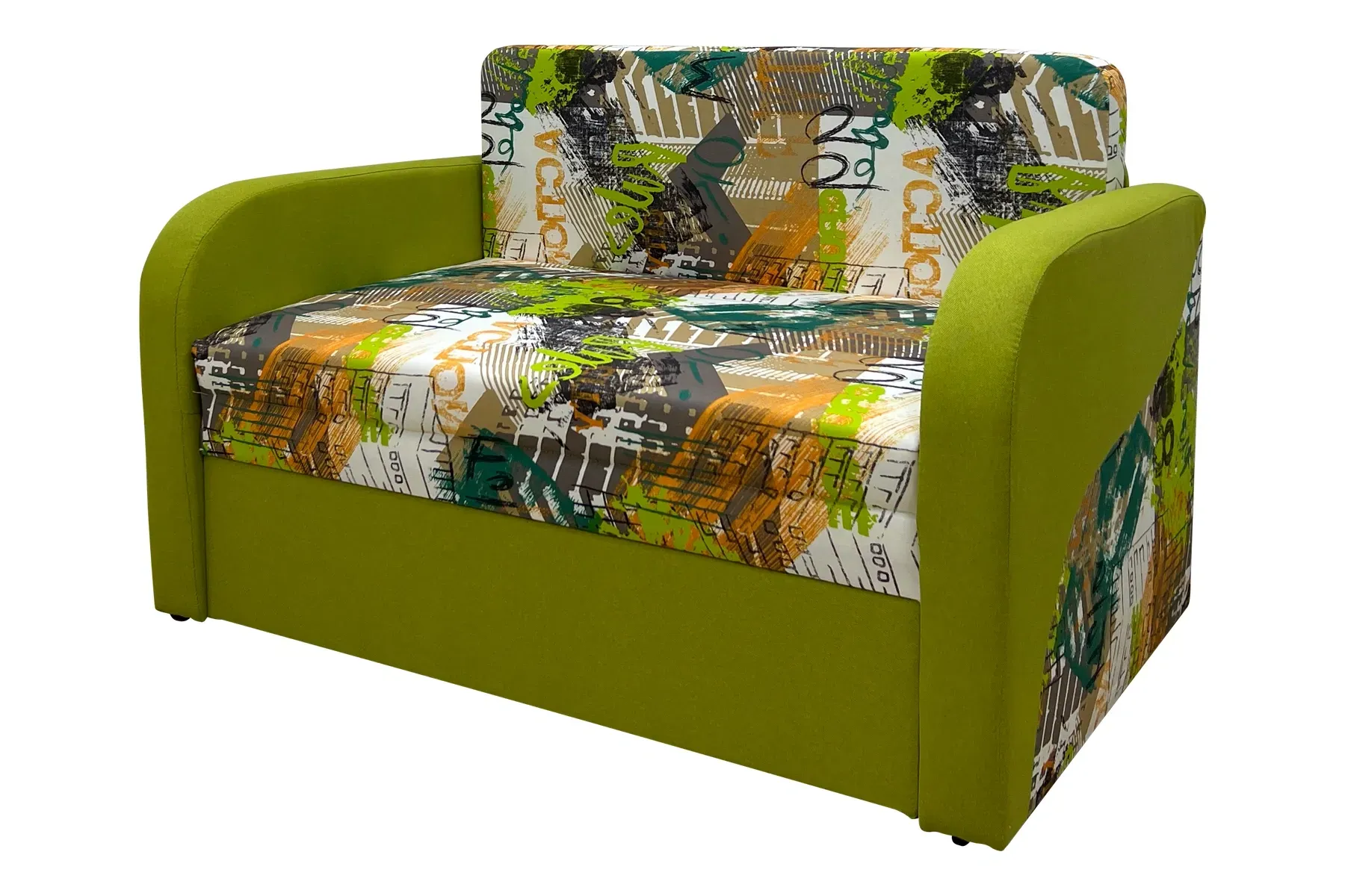 Диван смарт-110 131х80 см Зеленый (25484873)