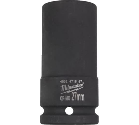 Головка Milwaukee IMPACT DUTY ShW 3/4 27 мм видовжена (4932471647)