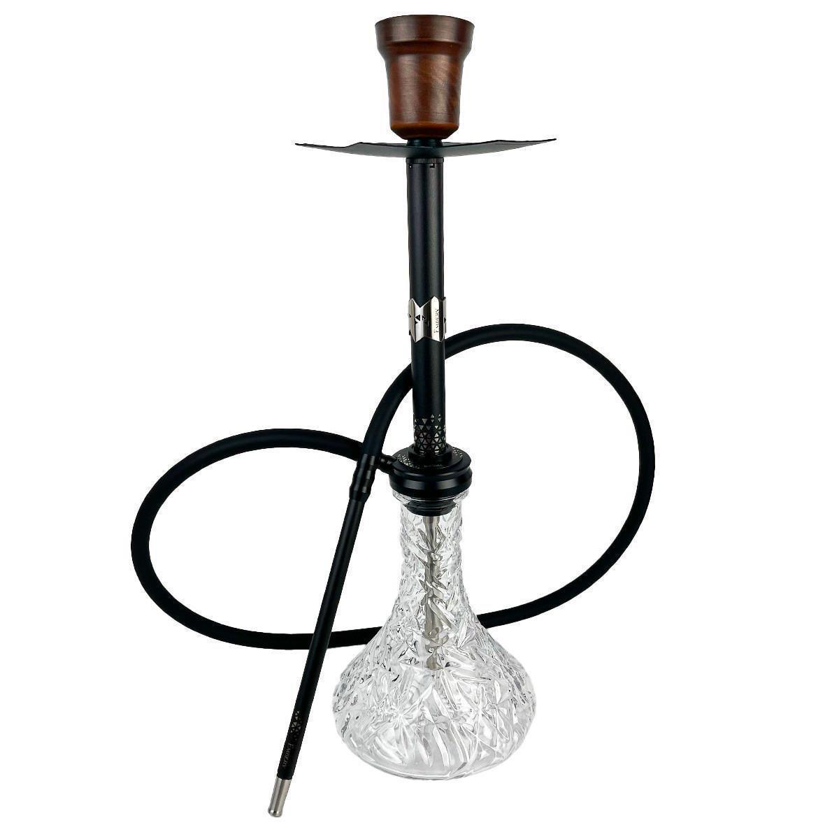 Кальян Embery Equal Black Silver Crystal Clear