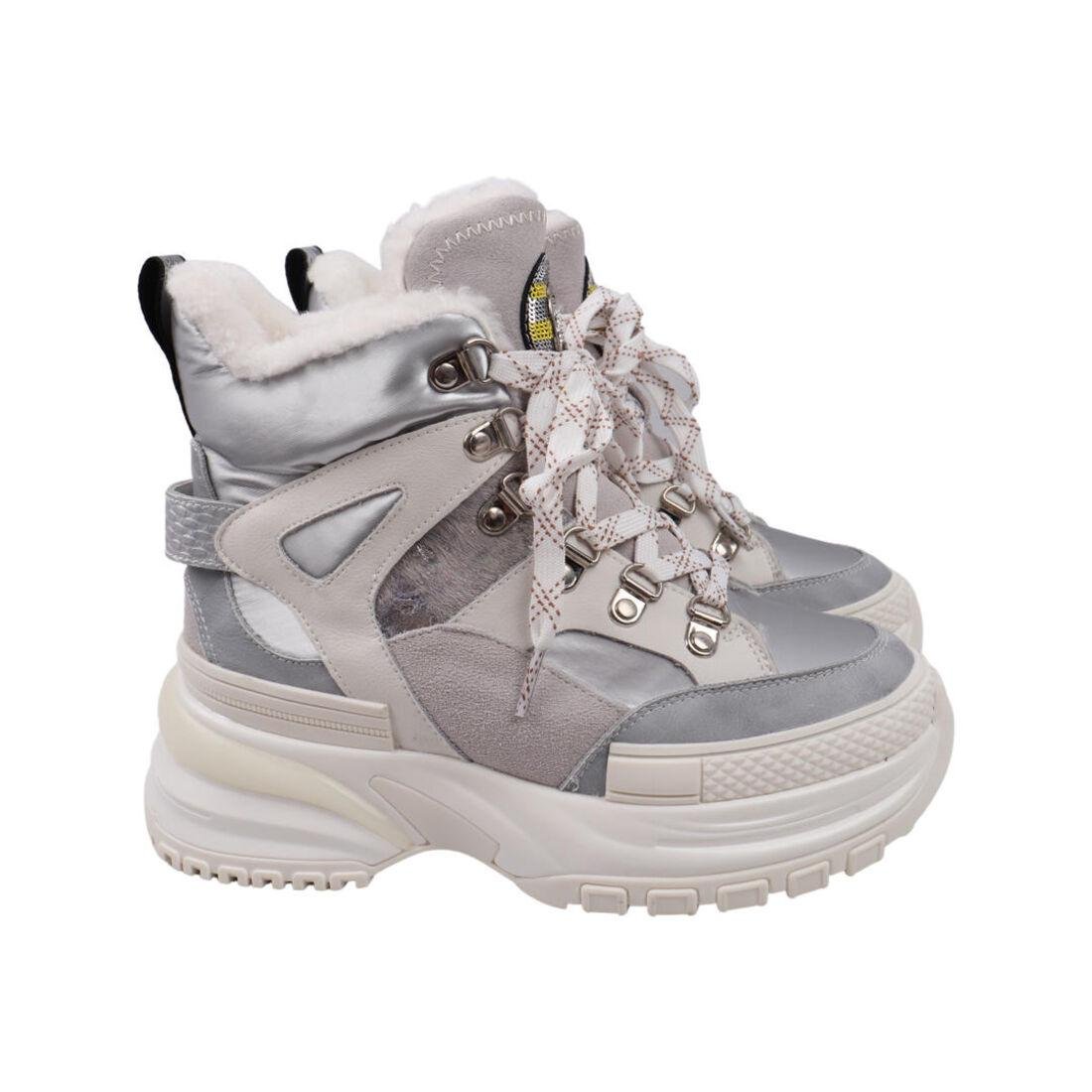 Ботинки женские Gifanni 125-22ZHS натуральная кожа р. 37 Белый (29184307)