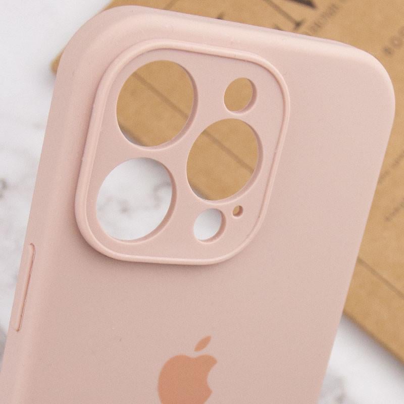 Протиударний Чохол Silicone Case Full Camera Protective (AA) для Apple iPhone 15 Pro Max (6.7") Рожевий / Pink Sand - фото 6