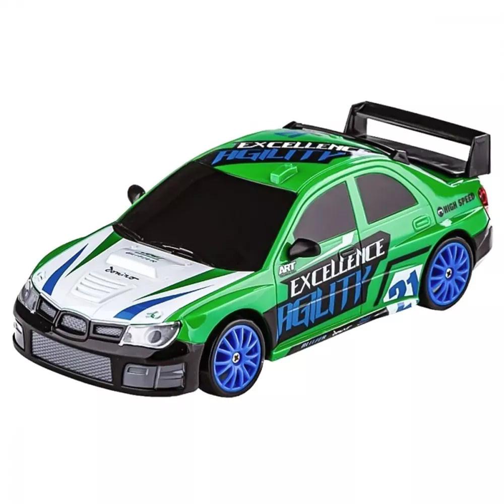 Машинка радіокерована для дрифту Rally Series Subaru Impreza 4WD з акумулятором Зелений (29876182)