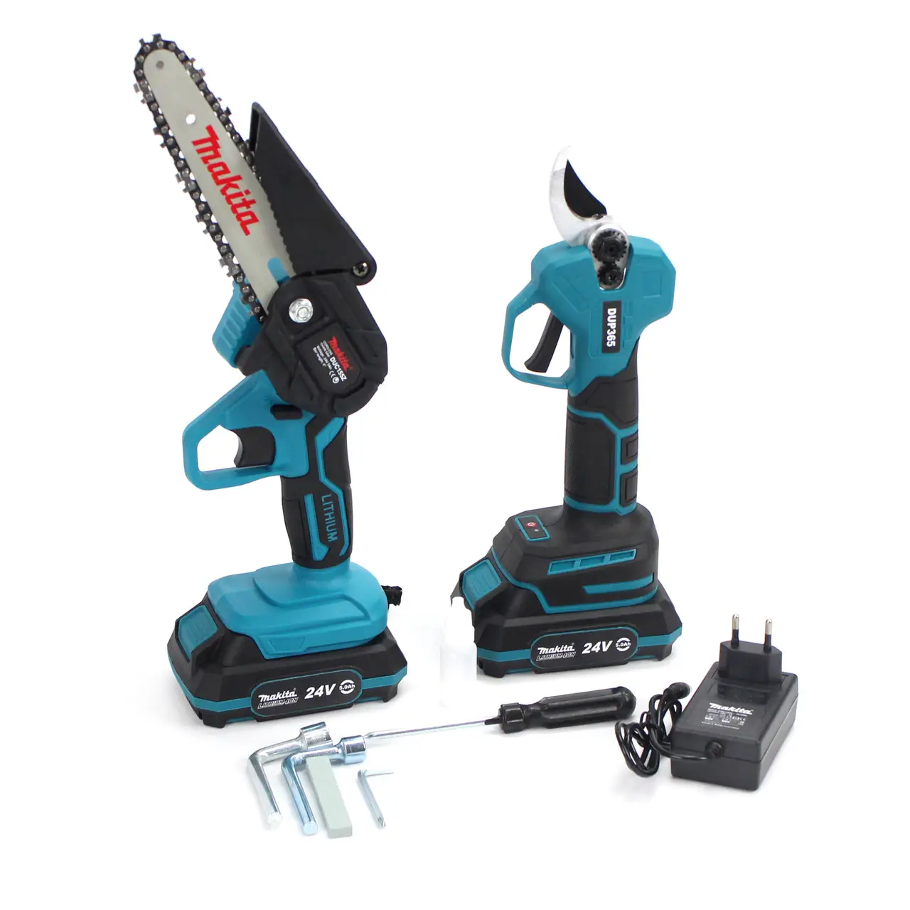 Набір Makita пила DUC155Z та секатор DUP365 24V Набір Makita пила DUC155Z та секатор DUP365 24V