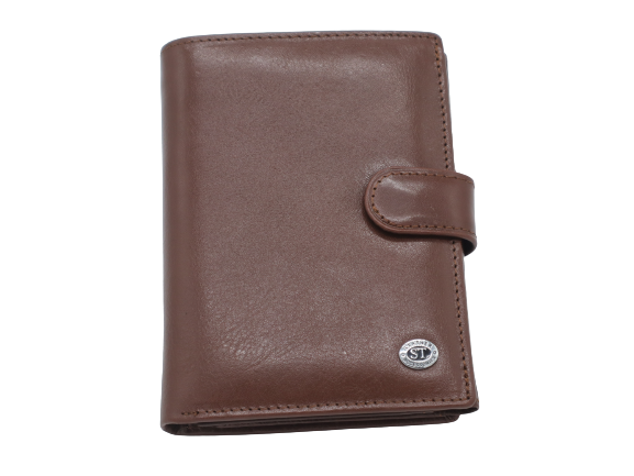 Портмоне мужской ST Leather кожа Коричневый (STB101-Brown)