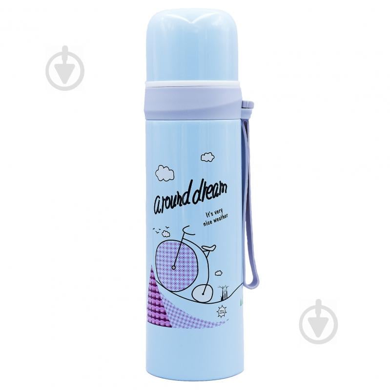 Термос стальной SP-Planeta 500ml A round dream 2365 Голубой
