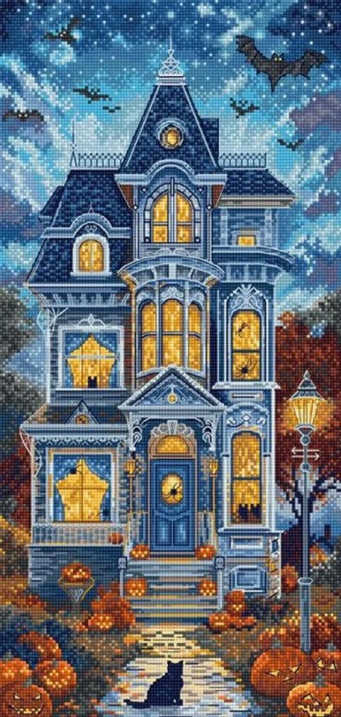 Набор для вышивки крестиком L9945 Haunt Manor Набор для вышивки крестиком L9945 Haunt Manor
