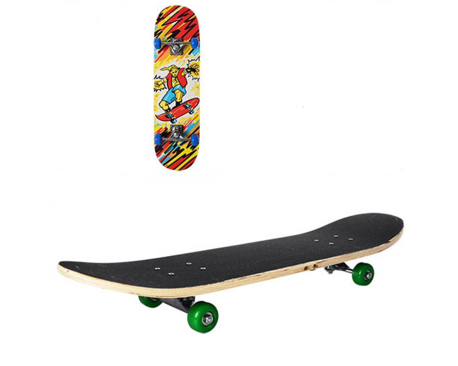 Скейтборд Profi MS 0322-2 Желтый