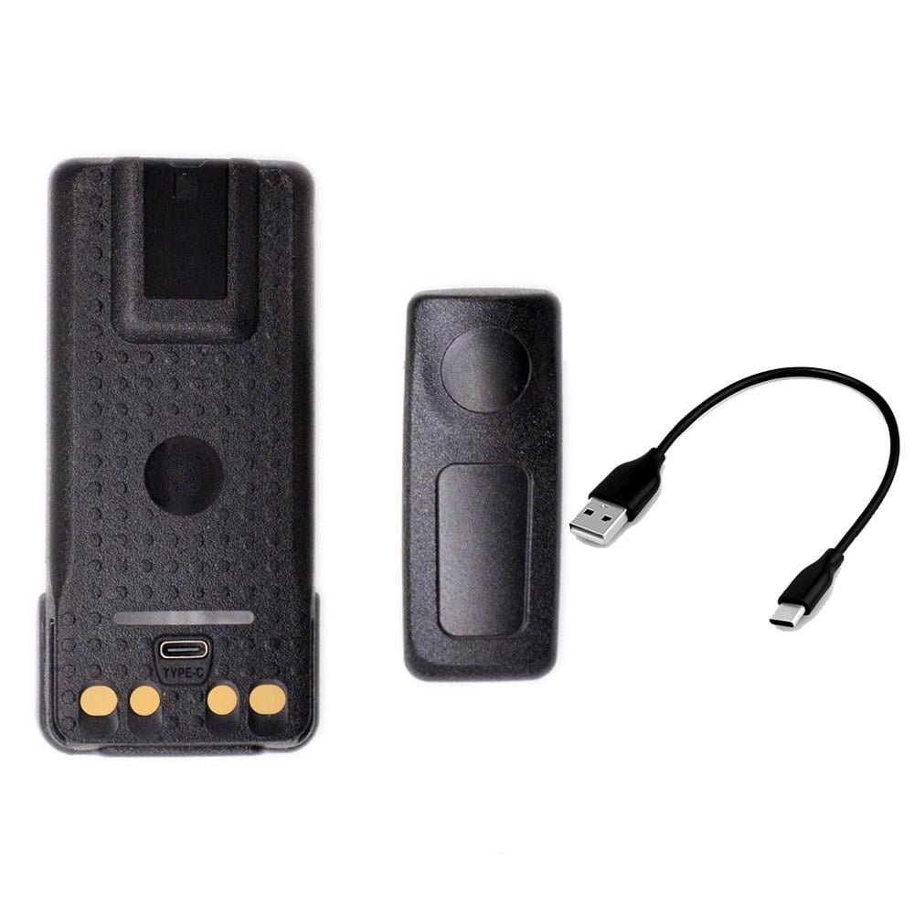 Аккумулятор для рации Motorola DP4400 5000 mAh с USB-C DP4800/DP4600/DP4400e (Motorola-DP-5000-kit)