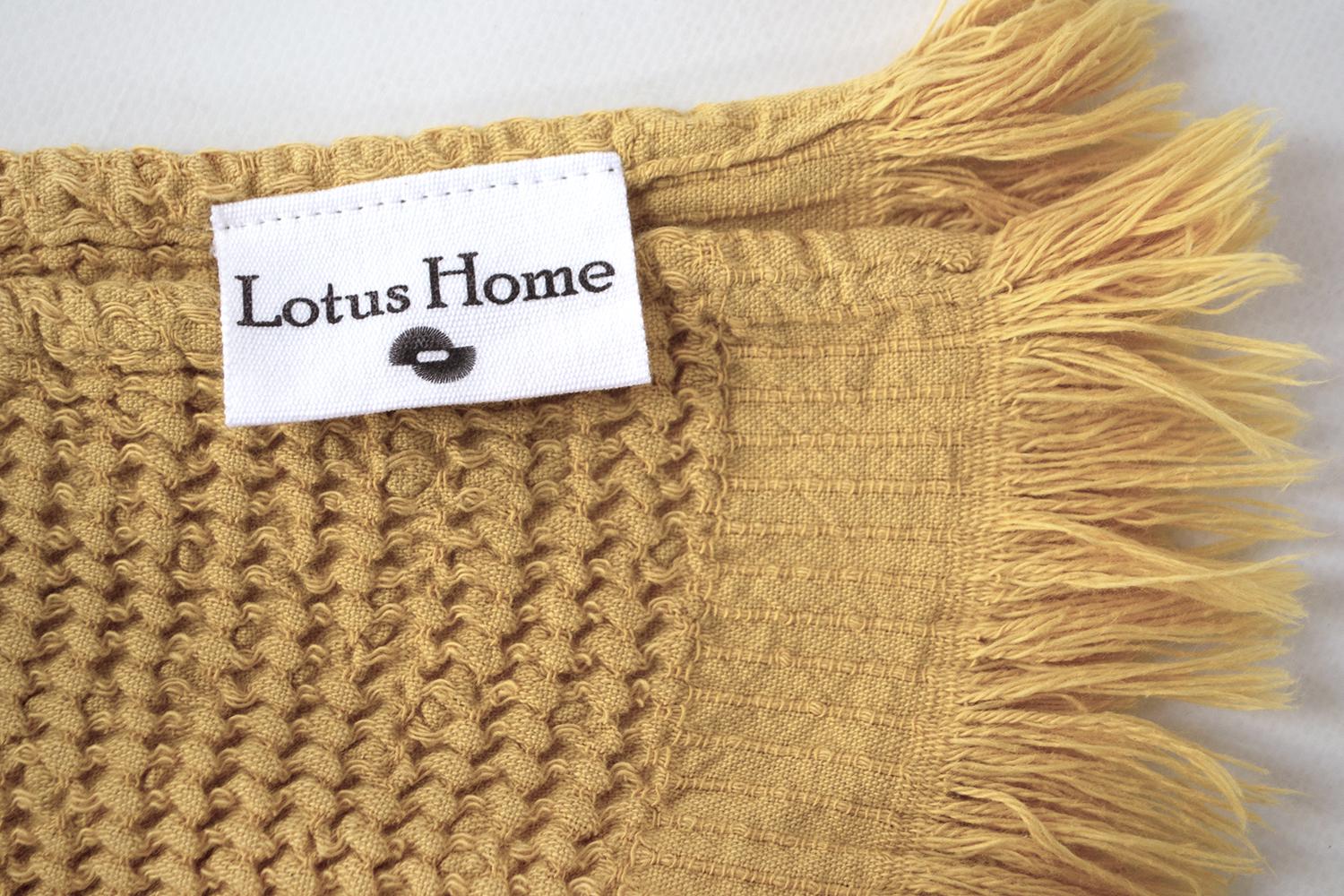 Набор полотенец Lotus Home Rius 300 г/кв. м 35x50 3 шт. см Горчичный (svt-2000022336857) - фото 3