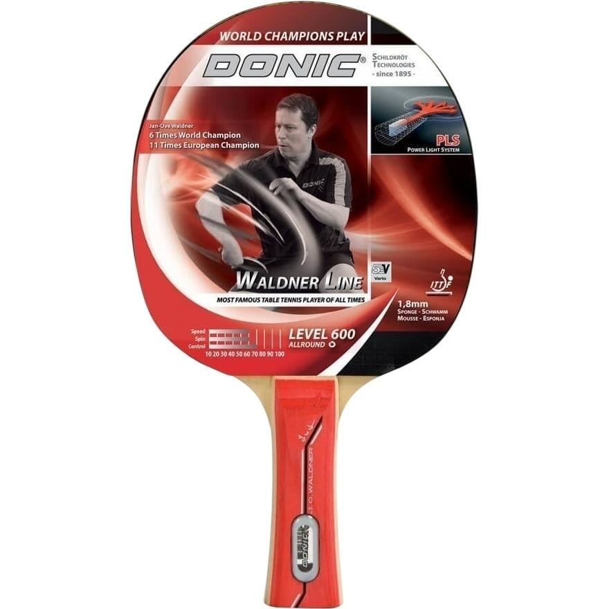 Ракетка для настольного тенниса Donic WALDNER 600 Красный (733862)