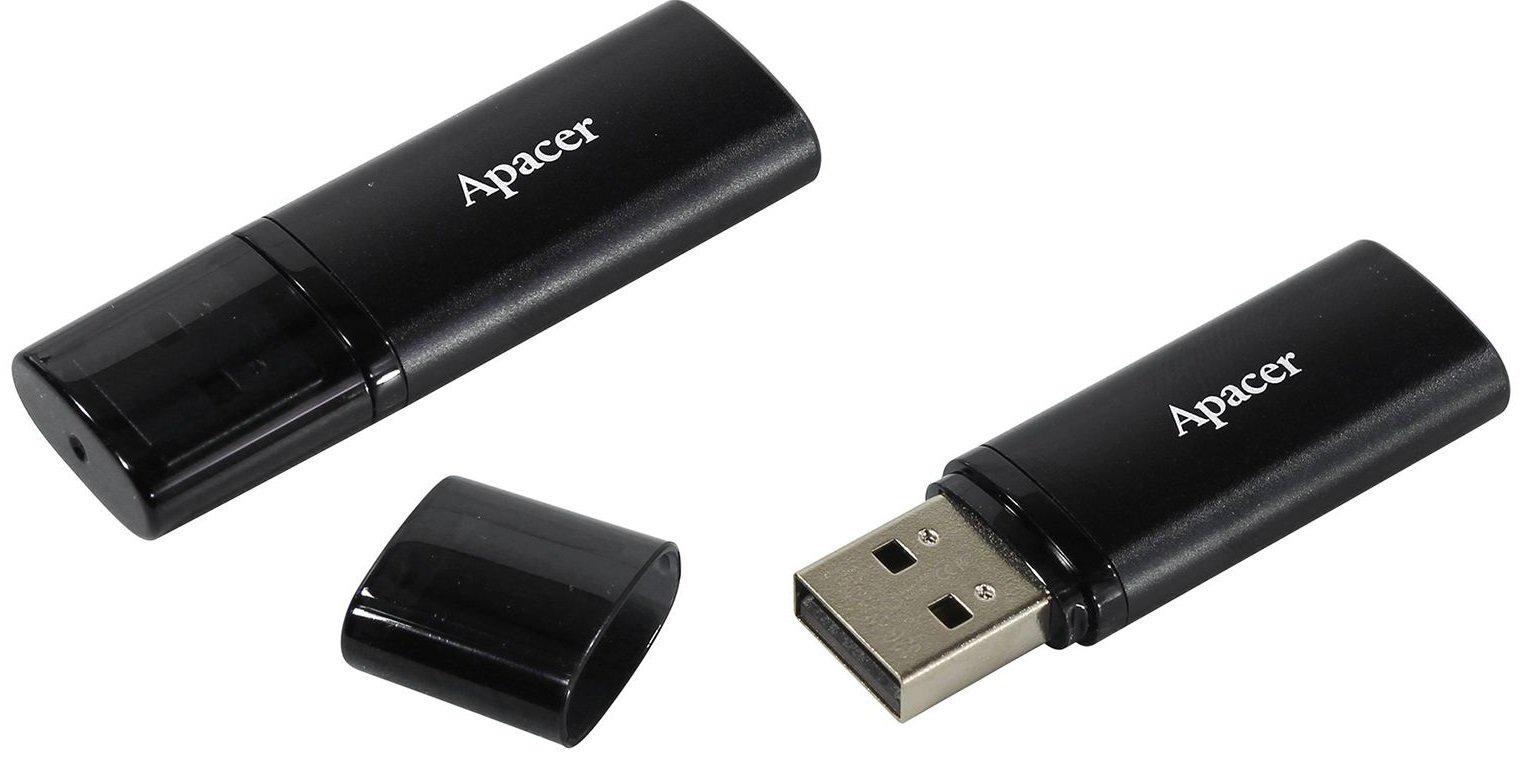 Флеш-память Apacer 32GB USB 3.2 AH25B Черный - фото 3