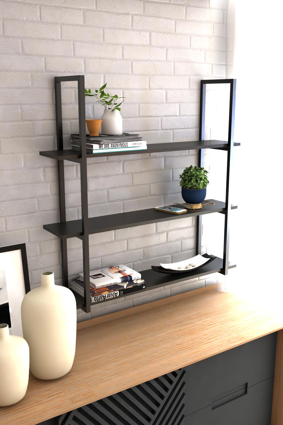 Полка настенная EcoLoft Сорен DSP-1274-5 в стиле лофт (29862492)