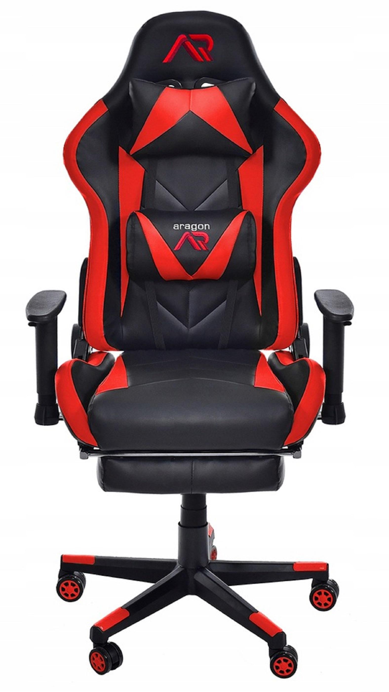 Компьютерное кресло Jumi Aragon Red + коврик под мышь в подарок