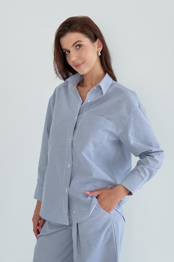 Рубашка Forli с длинным рукавом хлопковая XS/S Seaside (HL0058-75-60) - фото 3 Рубашка Forli с длинным рукавом хлопковая XS/S Seaside (HL0058-75-60) - фото 3