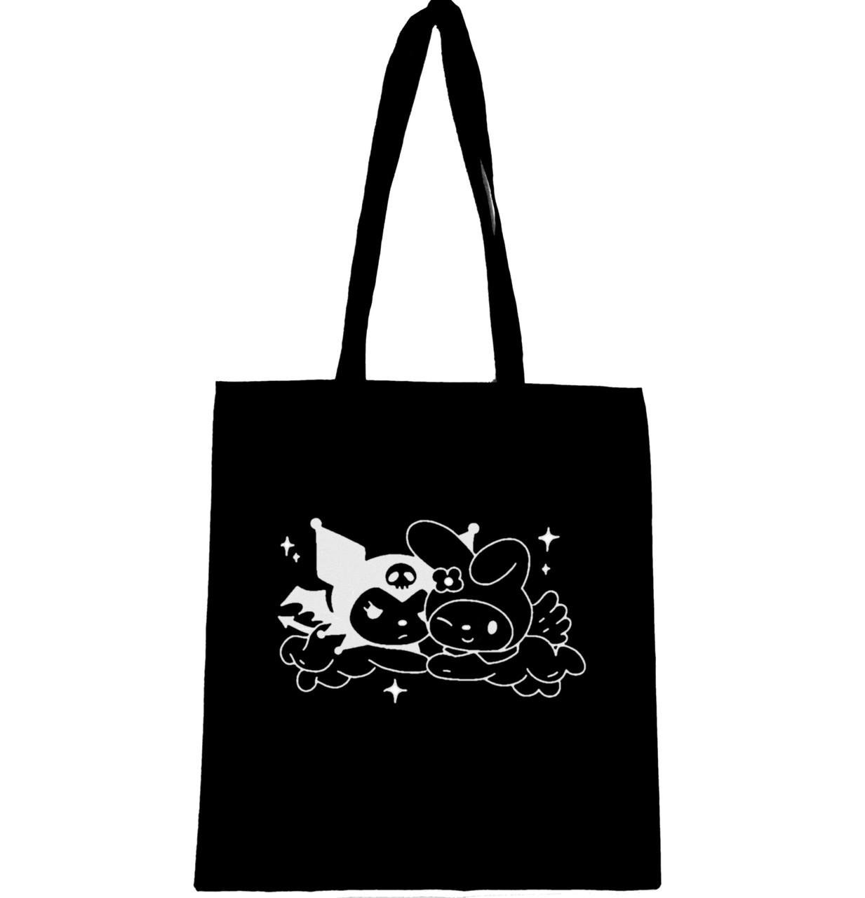 Эко-сумка с принтом Куром и Мелоди (549)