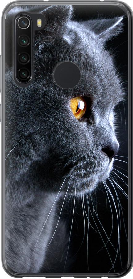 Чехол на Xiaomi Redmi Note 8 Красивый кот (3038u-1787-42517)