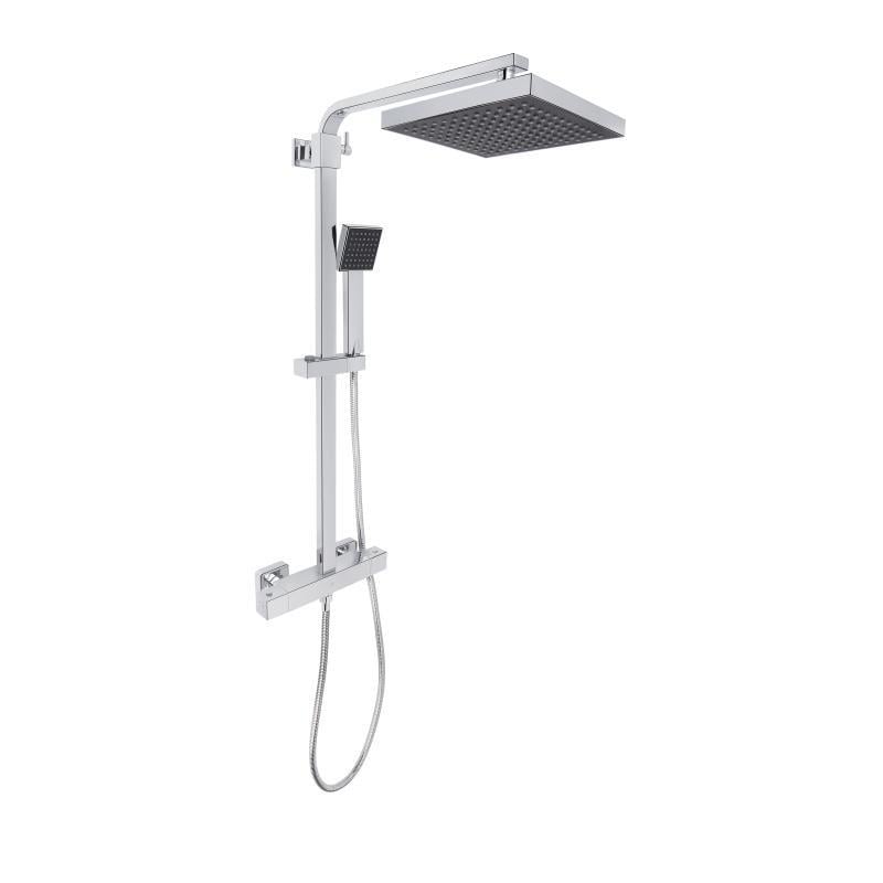 Душова система з термостатом QTAP SLOUP 57103KNC Хром/Чорний (57103KNC) Душова система з термостатом QTAP SLOUP 57103KNC Хром/Чорний (57103KNC)