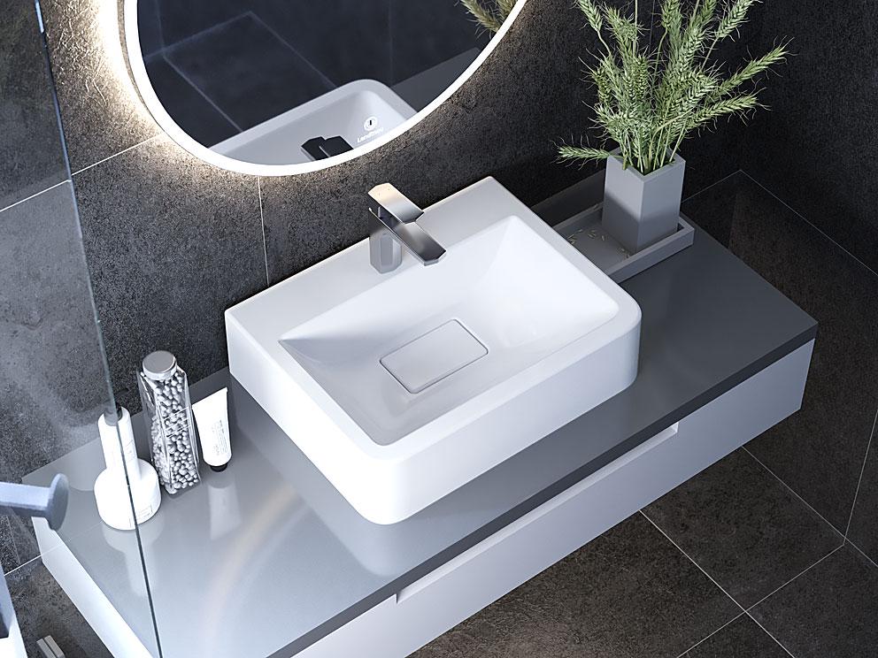 Умывальник накладной Luxor Piano (28613486)