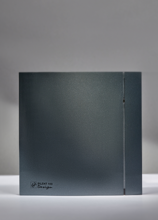 Вентилятор вытяжной Soler&Palau SILENT 100 CHZ GREY DESIGN 4C с таймером и датчиком влажности