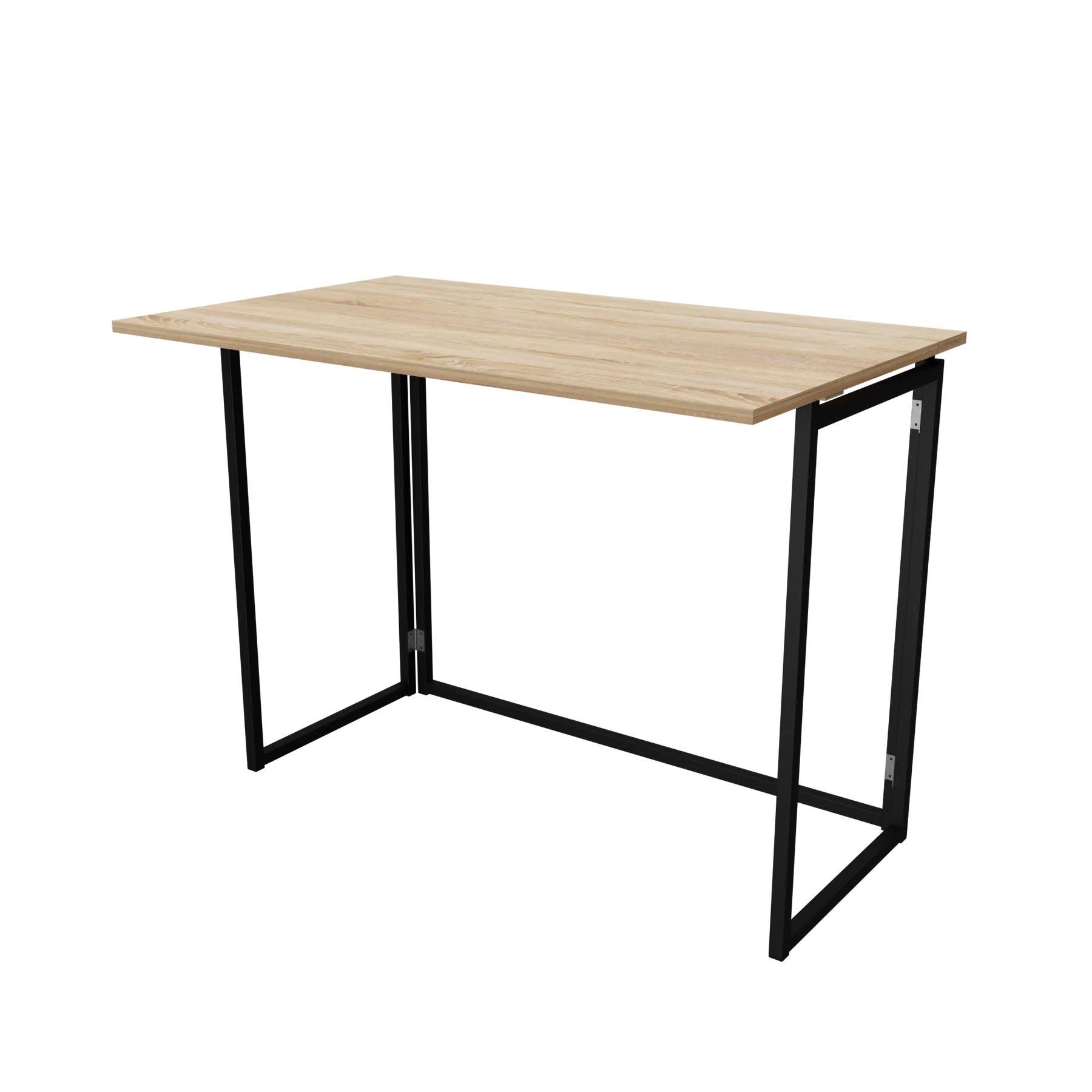 Комп'ютерний стіл-трансформер письмовий Мобіл ламіноване ДСП/метал 1000х580 мм Дуб сонома/Чорний