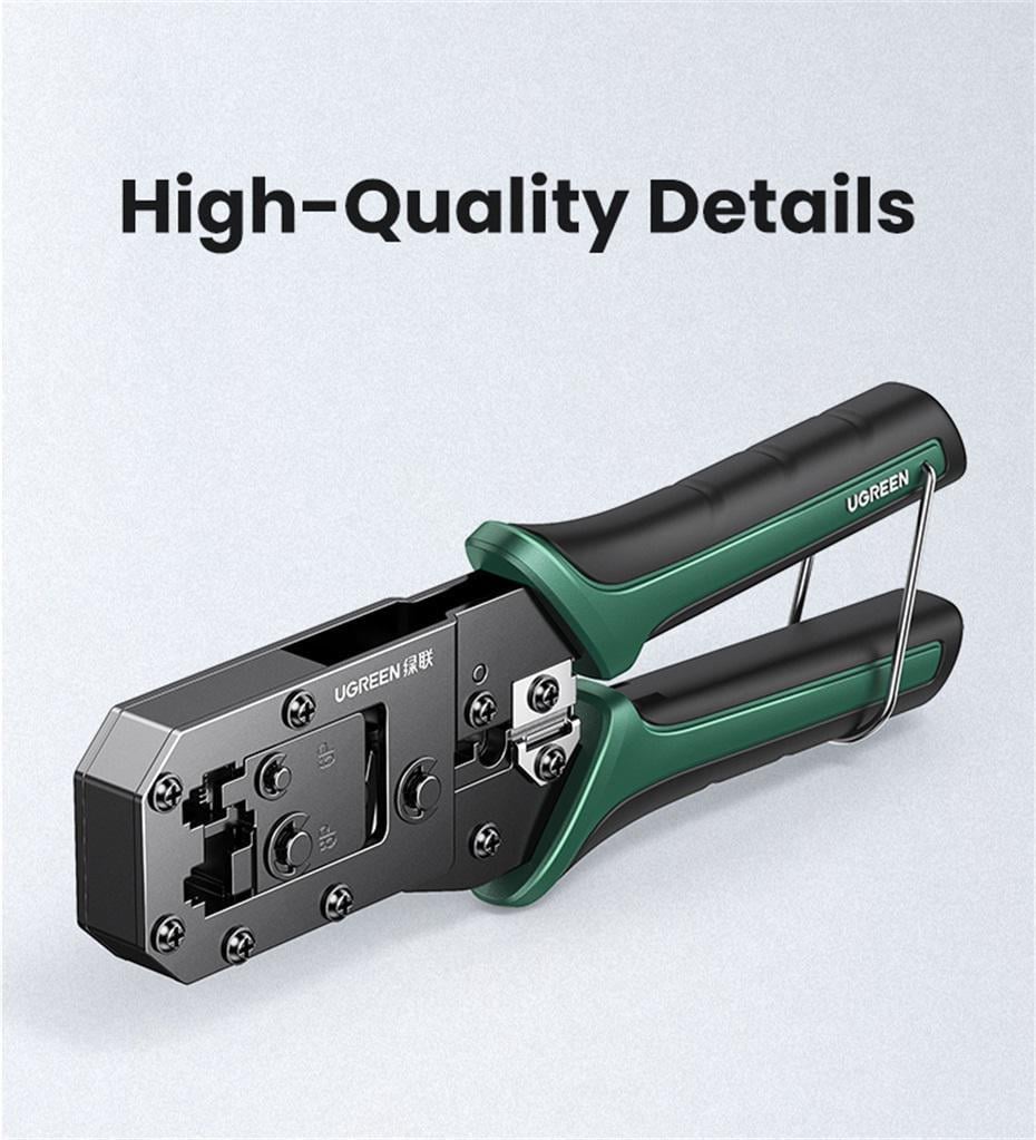 Кримпер для конекторів Ugreen RJ45 8P RJ11 6P з функцією різання (29516824) - фото 13