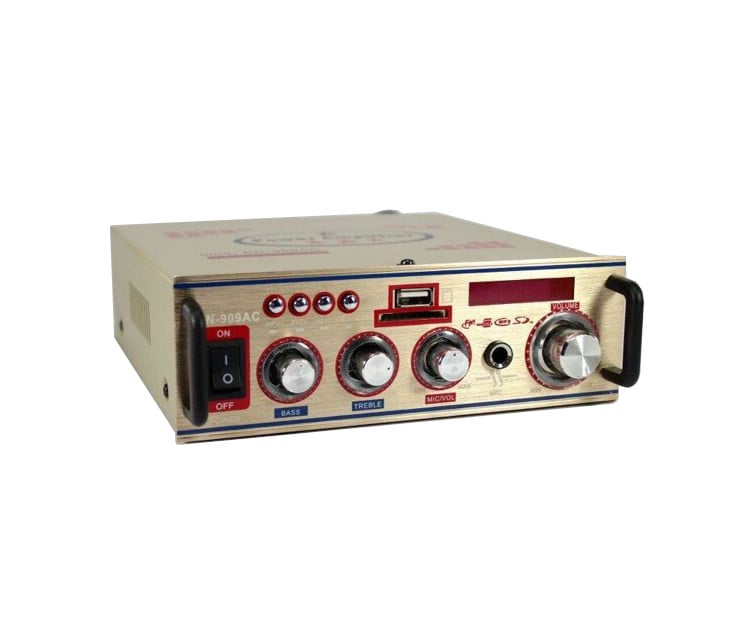 Усилитель звука Xplod SN-909AC USB SD-карта пульт ДУ (iz12547)