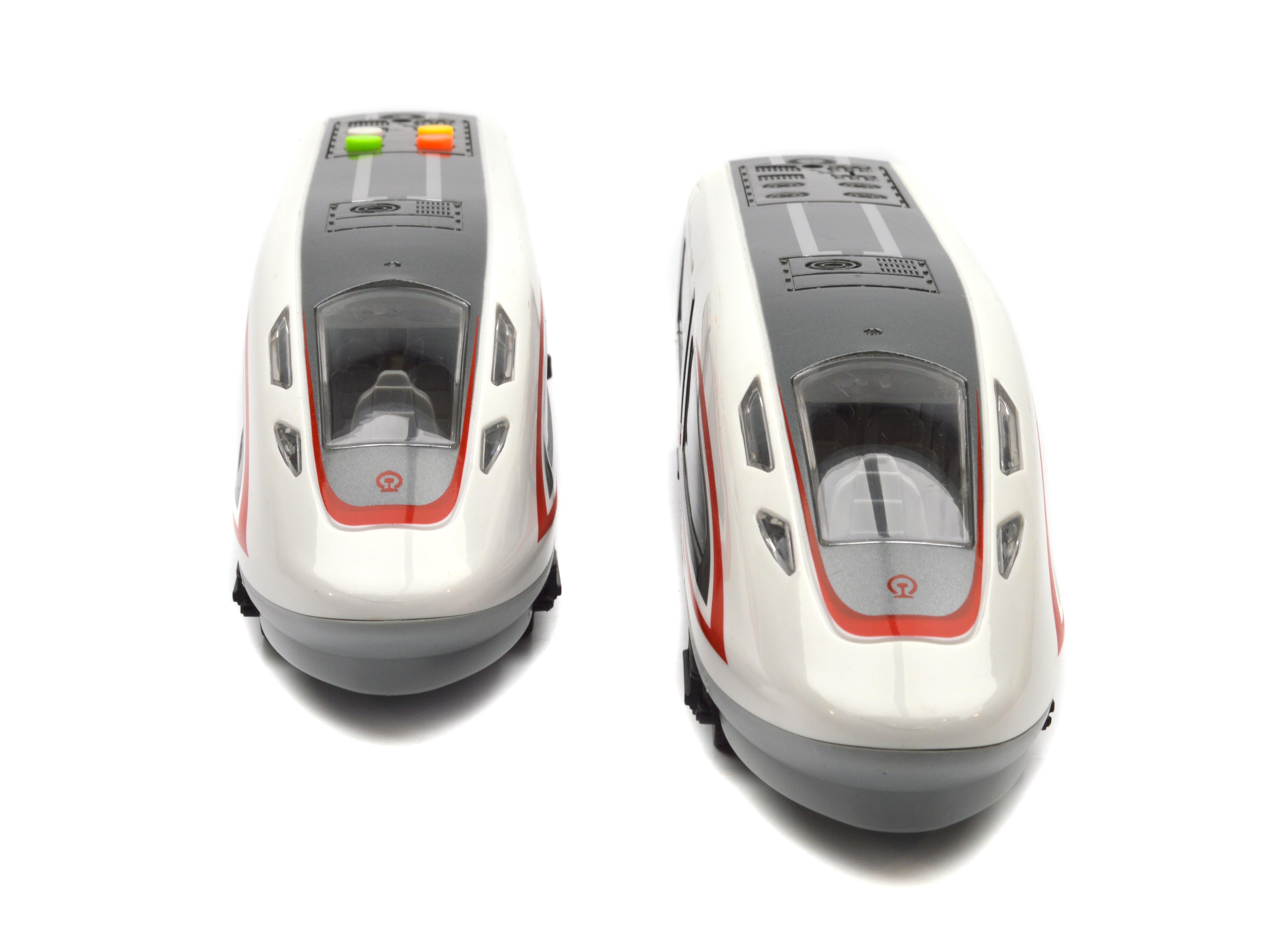 Игрушка скоростной поезд инерция/свет/звук/открывающаяся дверь (WY970A) - фото 5