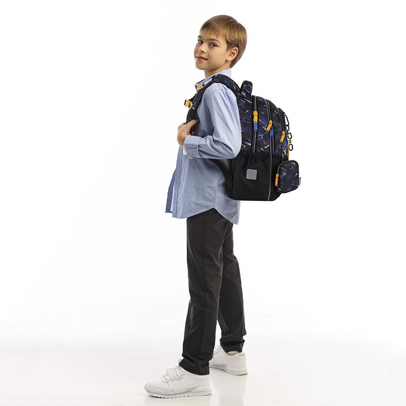 Рюкзак з ортопедичною спинкою для молодших класів KITE Education K25-700M-4 Beast Mode (000995258) - фото 13 Рюкзак з ортопедичною спинкою для молодших класів KITE Education K25-700M-4 Beast Mode (000995258) - фото 13