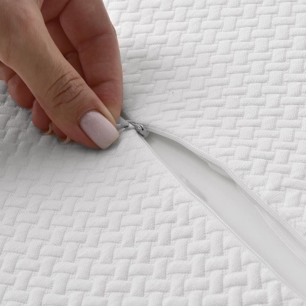 Подушка ортопедична IDEIA CoolGel анатомічна з ефектом памʼяті з наволочкою на блискавці 60х40х11/9 см (26404) - фото 5