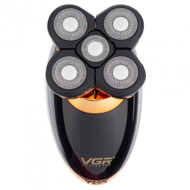 Електробритва для чоловіків 5в1 VGR V-316 IPX5 Чорний (2b7f2264)