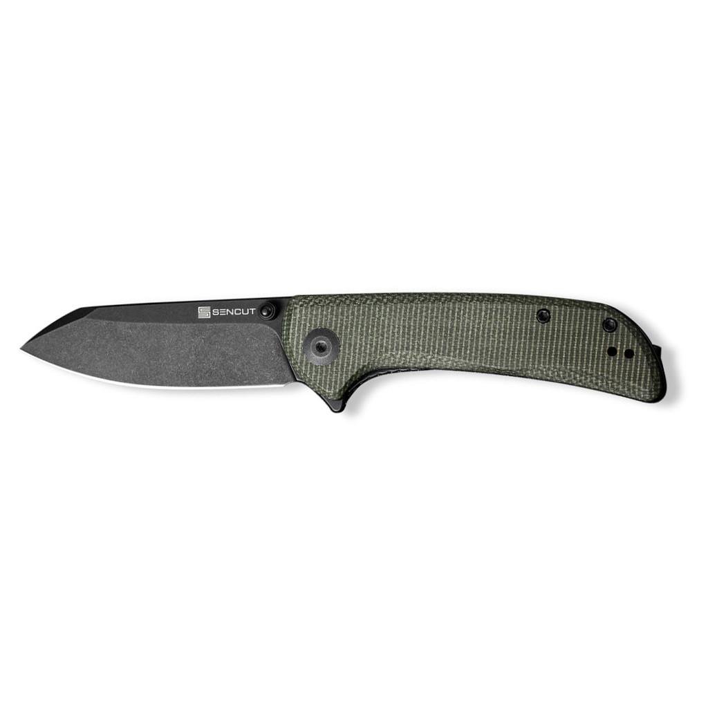 Ніж Sencut Fritch Blackwash Micarta Olive (S22014-1)