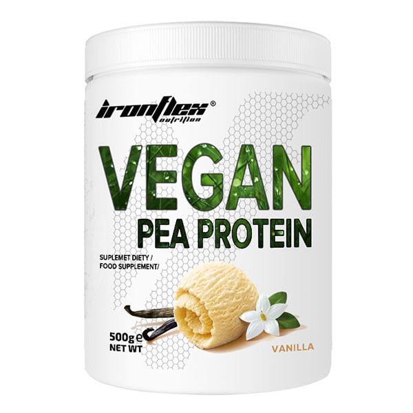 Протеин IronFlex Vegan Pea Protein 500 г 16 порций Vanilla (000024796)