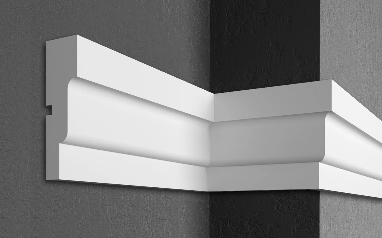 Молдинг фасадный Prestige Decor MC 129 2000 мм (2330126997)