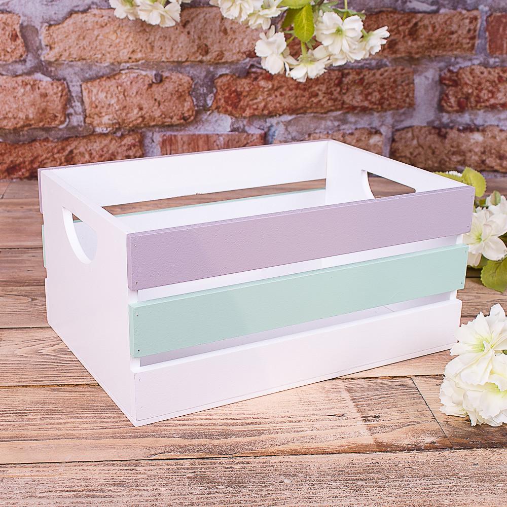 Ящик декоративный планочки микс (4420)