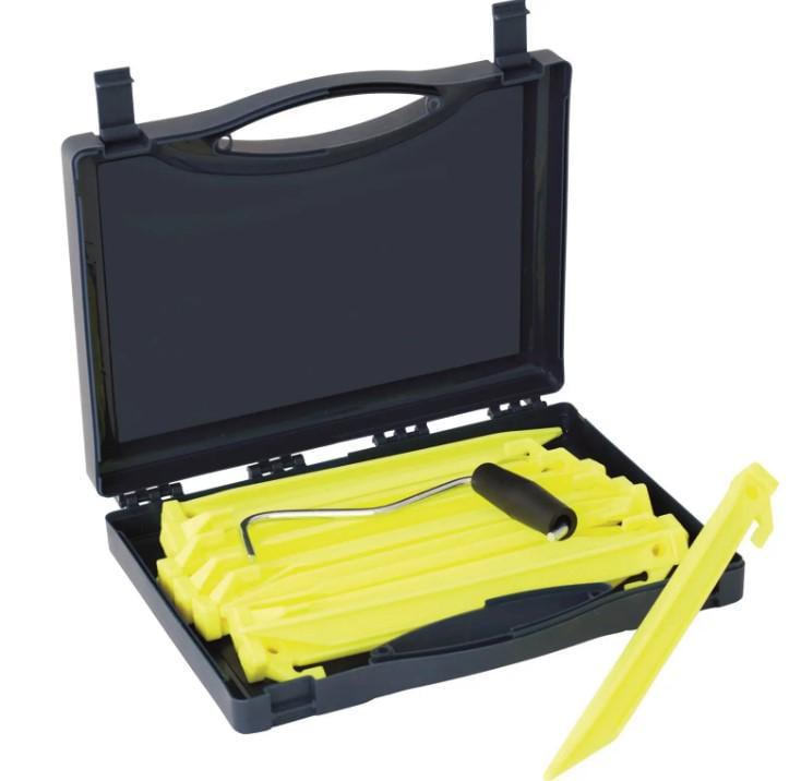 Колышки Outwell Guyline Peg Box 22 см 14 шт. Luminous Green (650775)