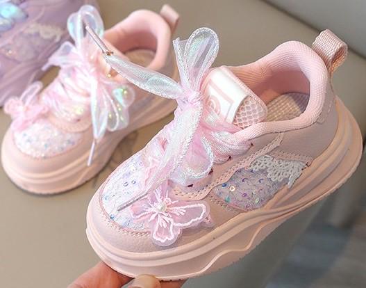 Кроссовки детские Tezaz р. 23 Розовый (3024)