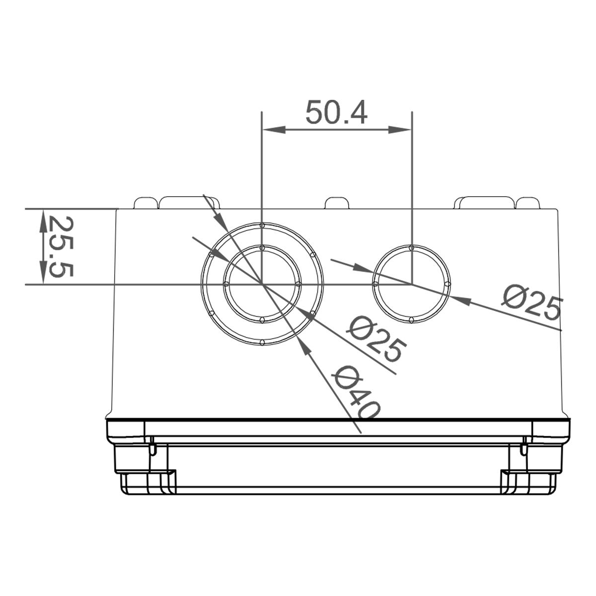 Розподільна коробка IDE IP67 155x179x100 мм (EX171) - фото 12