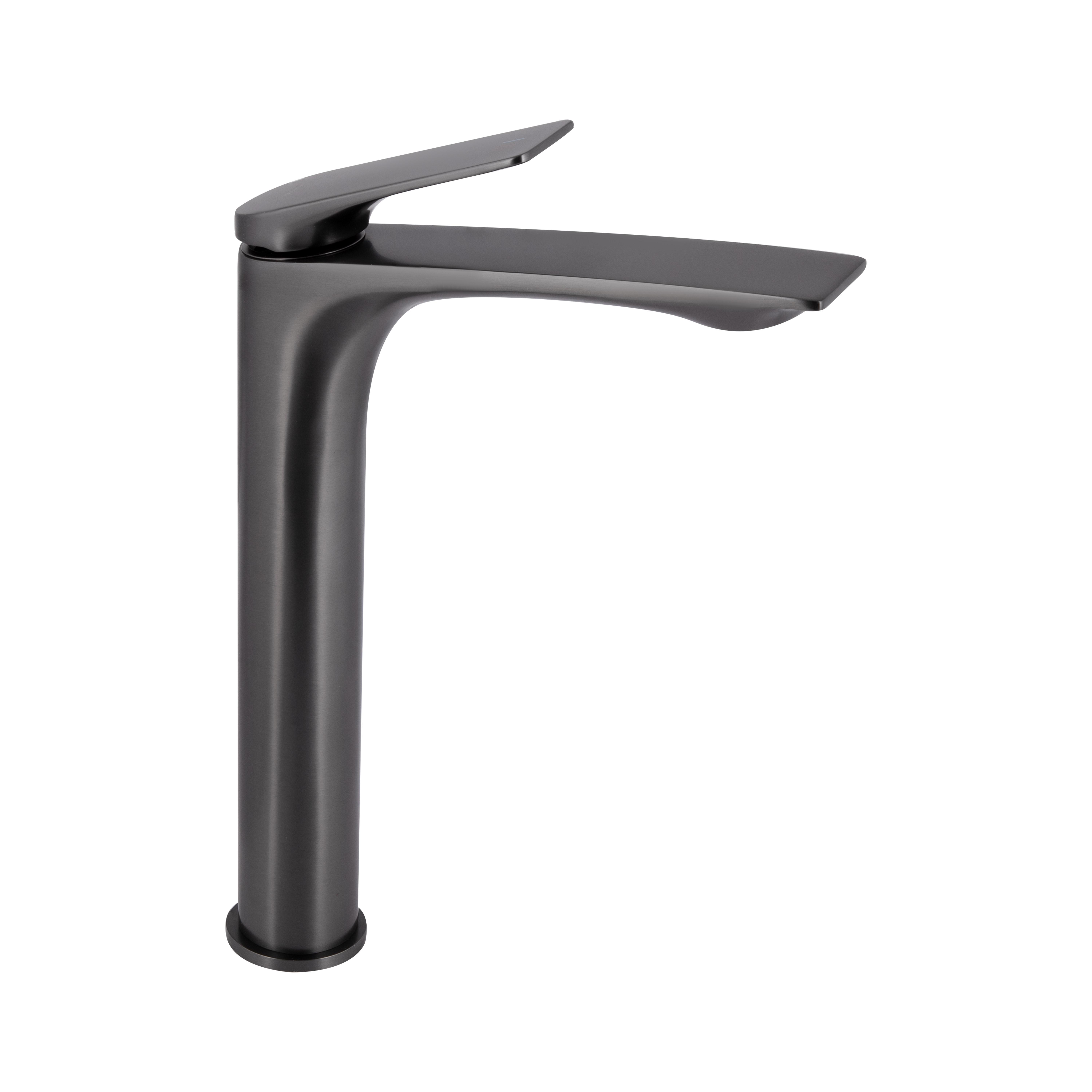 Смеситель для раковины Qtap Vlasta New высокий QTVLA269GMB45653 Gunmetal Black PVD (SD00051777)