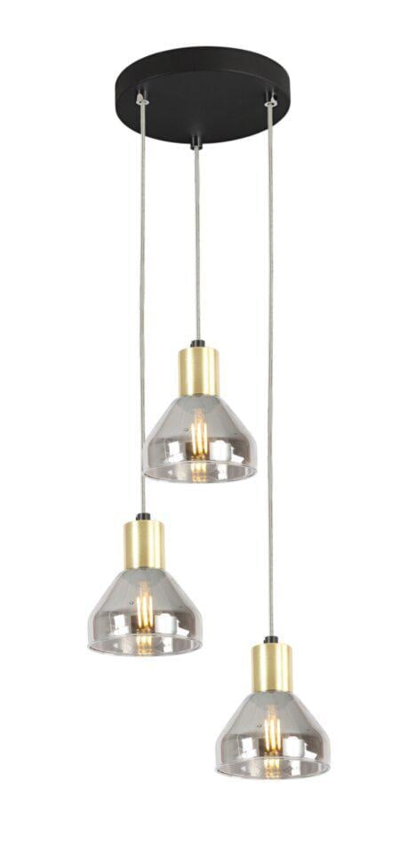 Люстра Candellux Gregory Золотой Черный (33-78995)