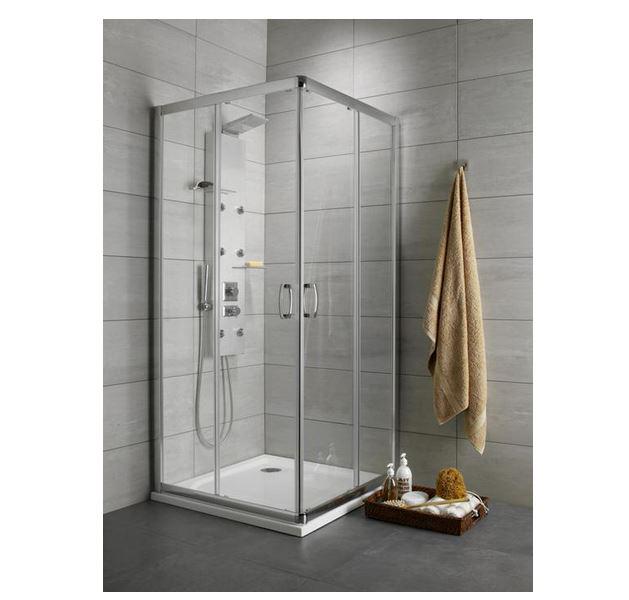 Душевая кабина Radaway Premium Plus C стекло fabric 90x90 см (30453-01-06N)