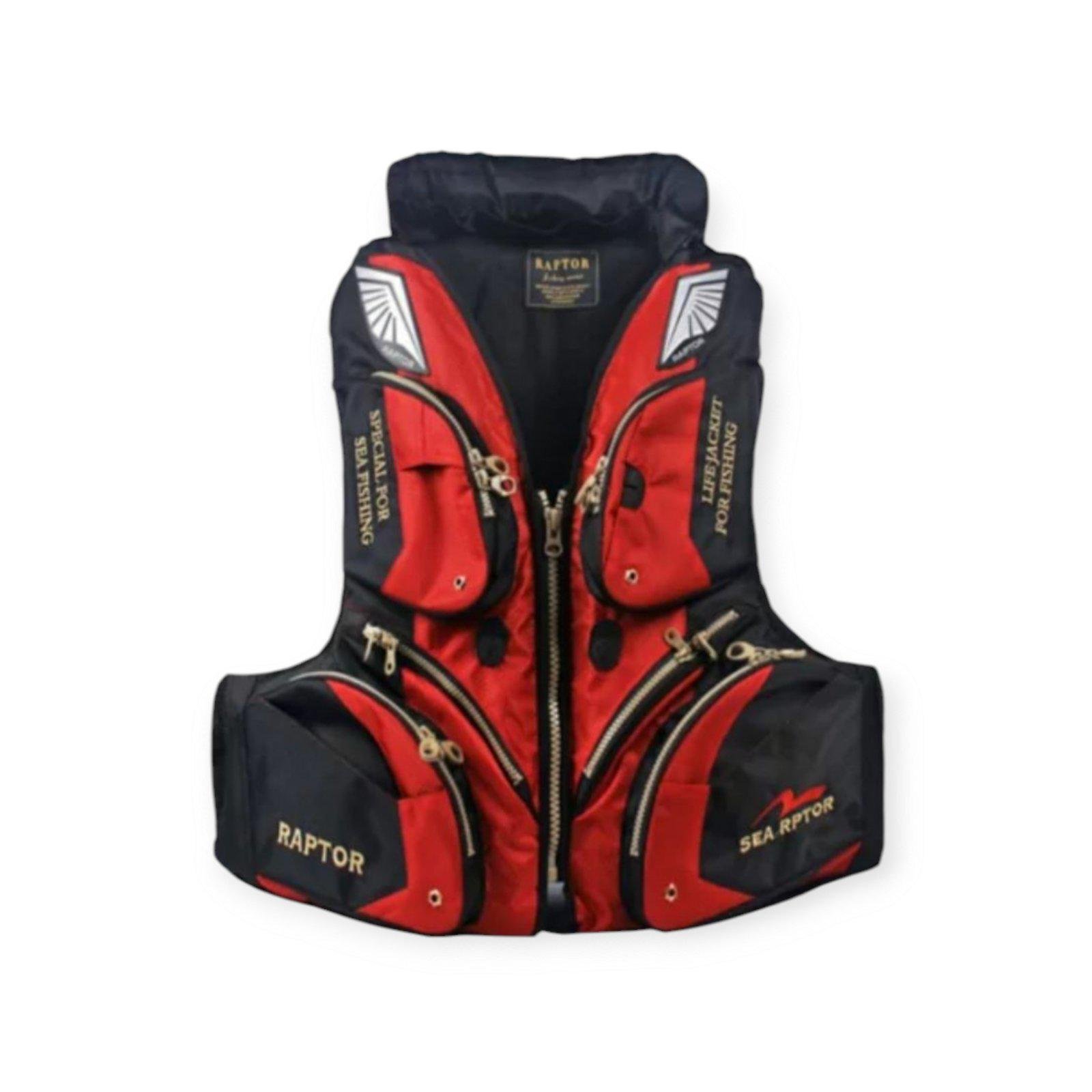 Жилет рятувальний для риболовлі Optimum Raptor Червоний (HDDL 012) Жилет рятувальний для риболовлі Optimum Raptor Червоний (HDDL 012)