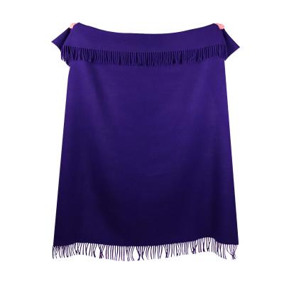 Плед руно 140х200 см Темно-фіолетовий - фото 3 Плед руно 140х200 см Темно-фіолетовий - фото 3