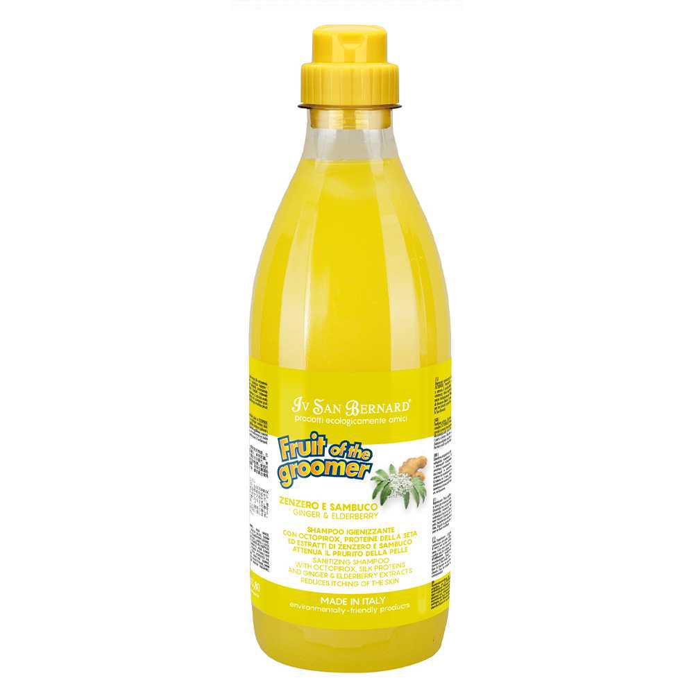Шампунь для животных Iv San Bernard Ginger and Elderberry 1 л