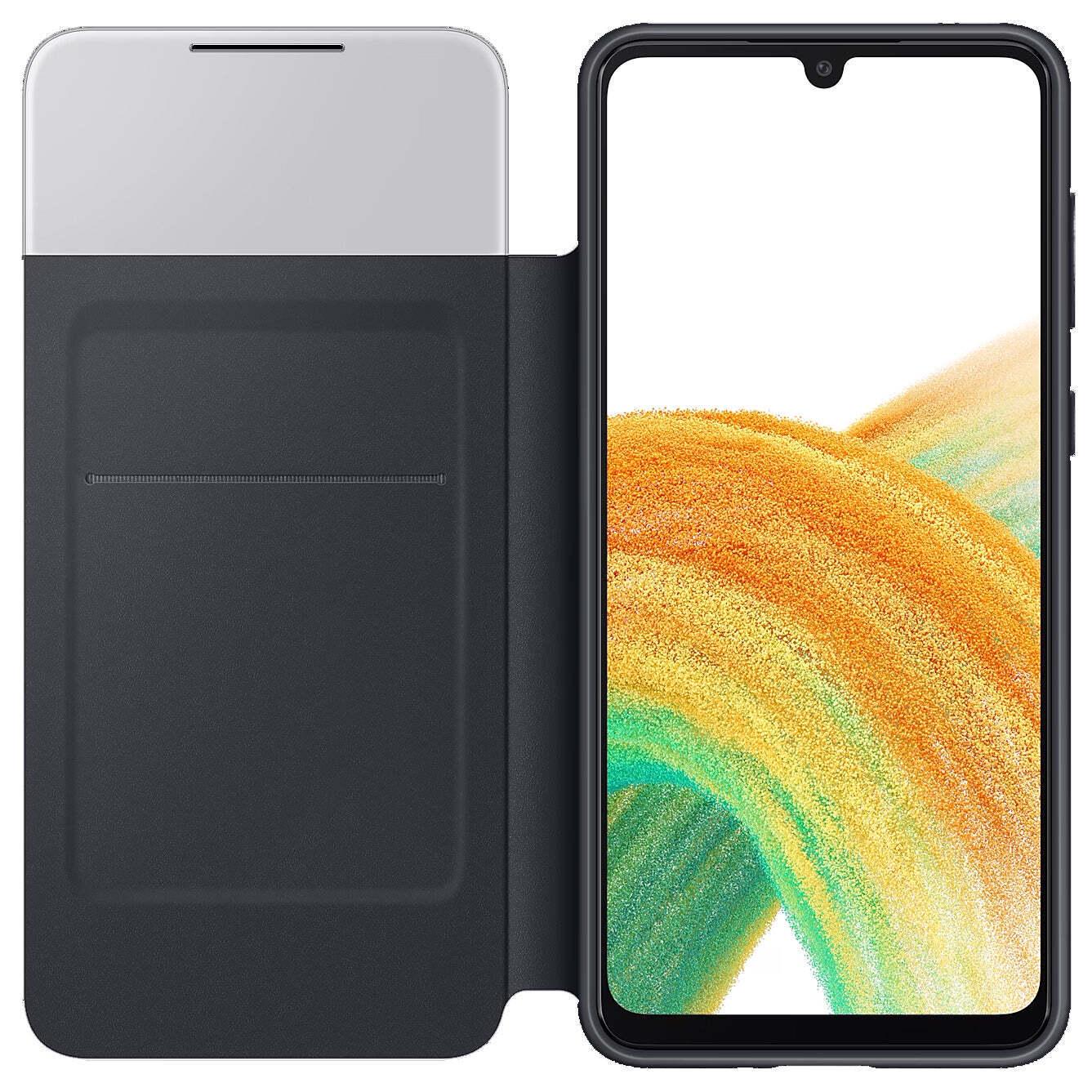 Cмарт чехол книжка Samsung Galaxy A33 SM-A336 Smart S View Wallet Cover Черный - фото 5