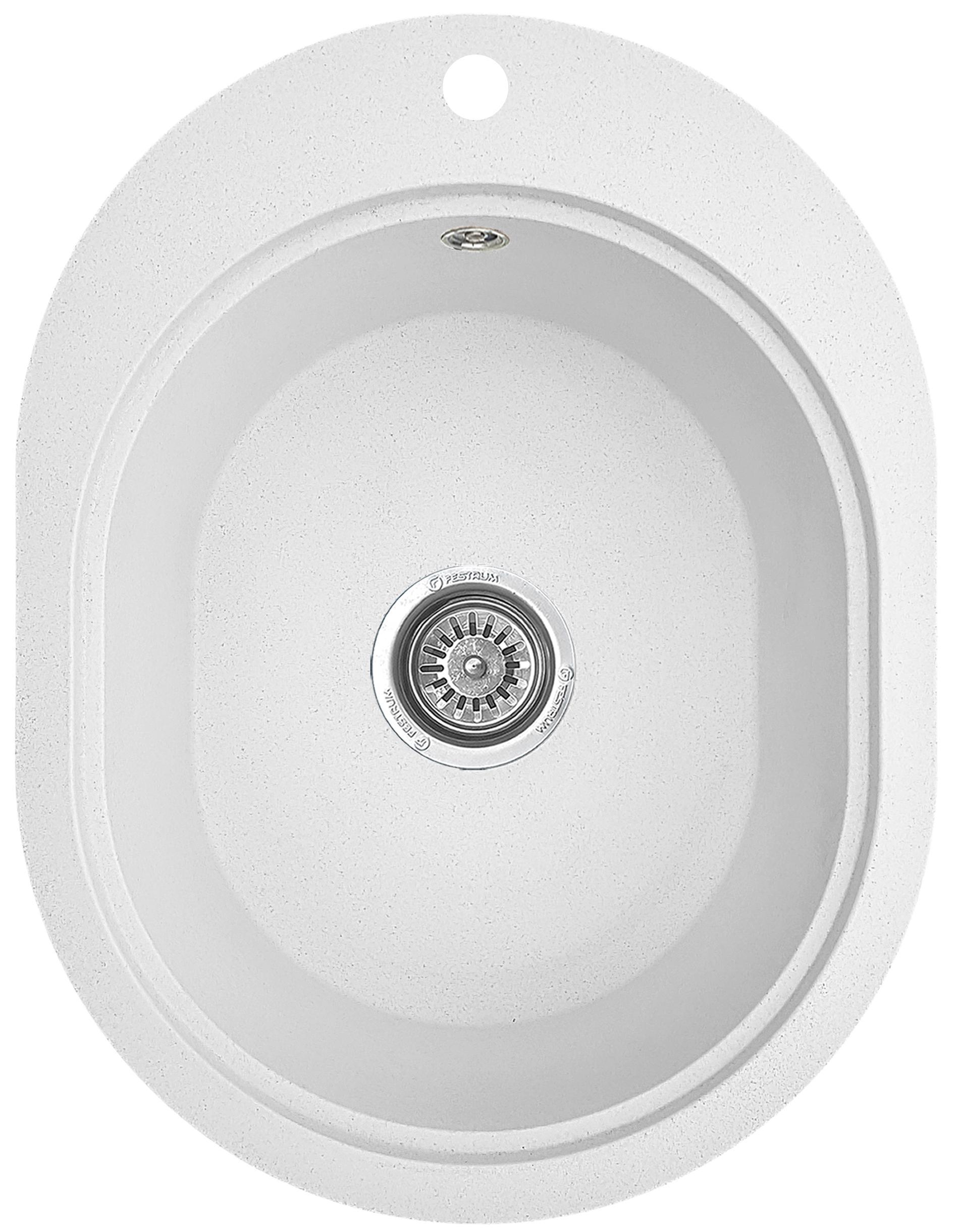 Мийка кухонна Valetti 61C 560x430 мм Білий