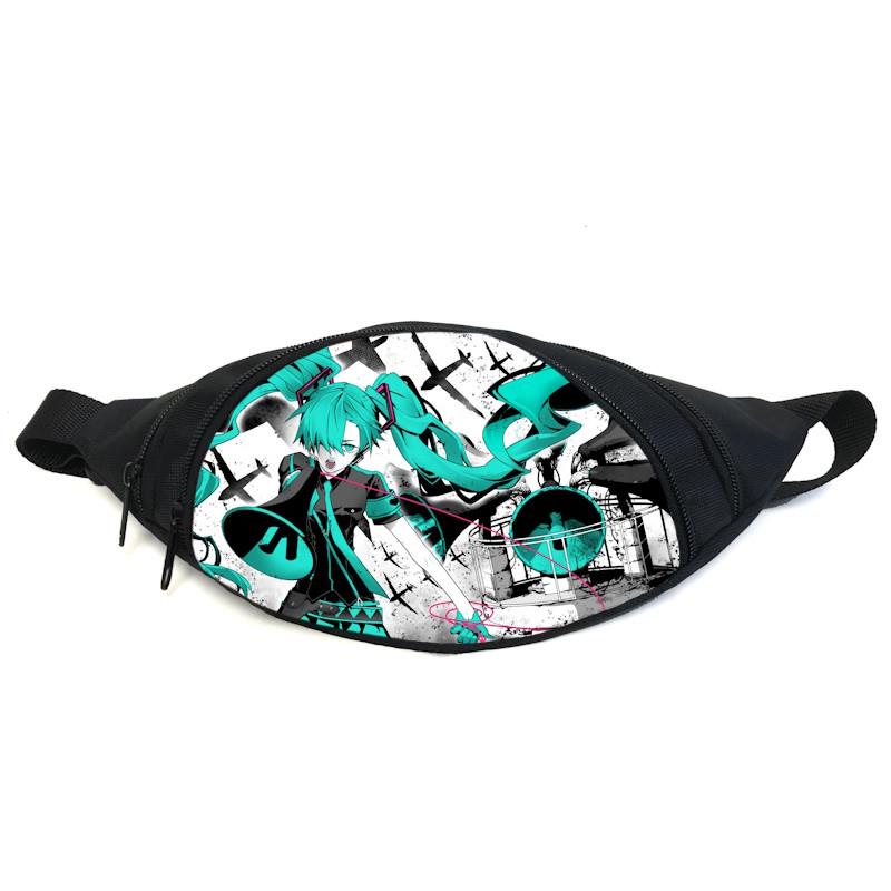 Поясная сумка-бананка Hatsune Miku GB HM 08 Черный (2127523016) Поясная сумка-бананка Hatsune Miku GB HM 08 Черный (2127523016)