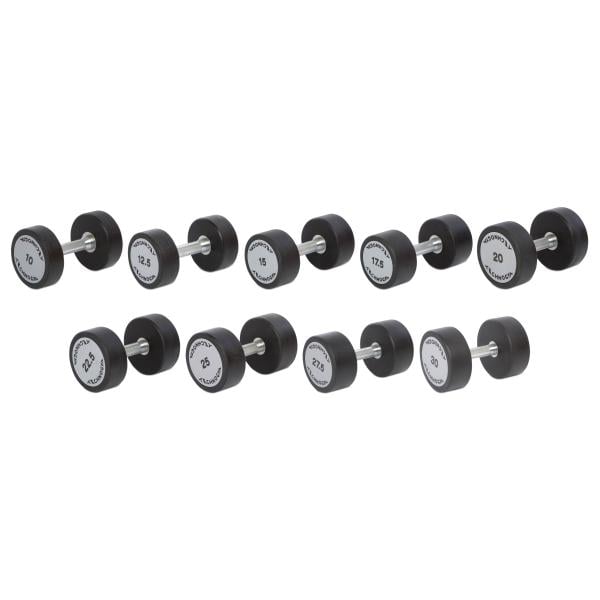 Гантельный ряд Technogym TG 10-30 кг 9 пар/360 кг (35358399)