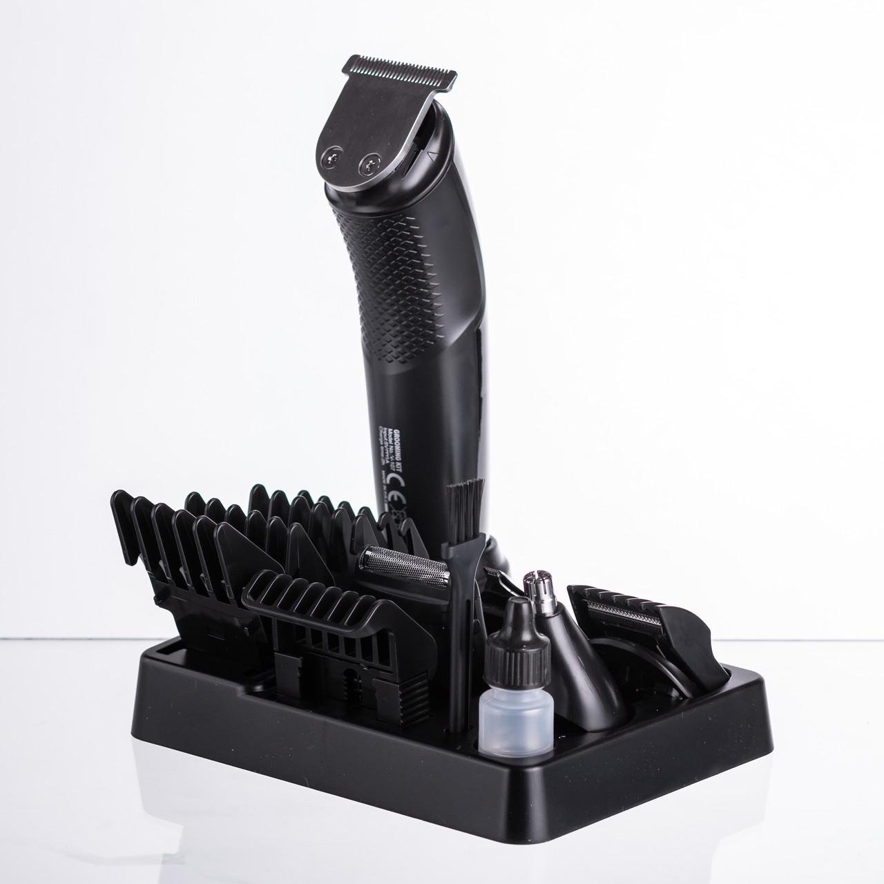 Набір для стрижки VGR V-107 волосся 5в1 машинка/триммер/бритва (7361) - фото 8 Набір для стрижки VGR V-107 волосся 5в1 машинка/триммер/бритва (7361) - фото 8